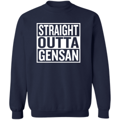 Straight Outta Gensan Unisex Crewneck Pullover Sweatshirt