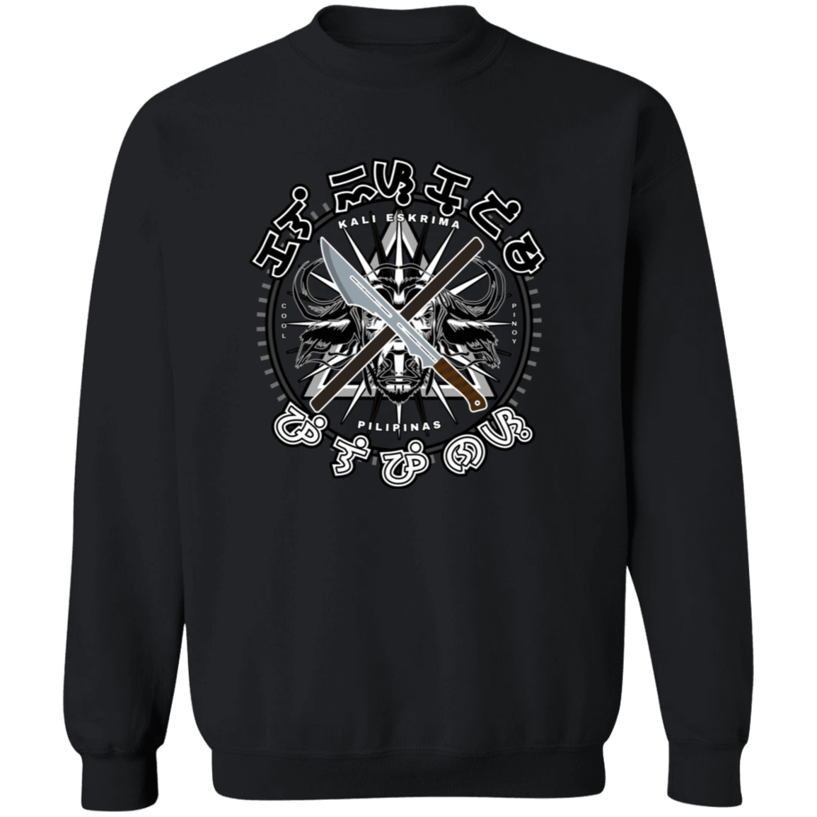 Kali Eskrima Pilipinas Unisex Crewneck Pullover Sweatshirt