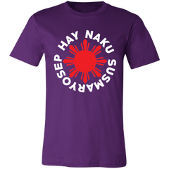Hay Naku Susmaryosep Red Sun Unisex Jersey T-Shirt