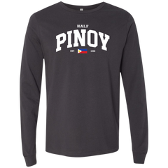 Half Pinoy Unisex Jersey Long Sleeve T-Shirt