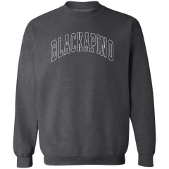 Blackapino Unisex Crewneck Pullover Sweatshirt