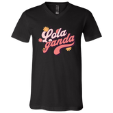 Lola Ganda Unisex Jersey V-Neck T-Shirt