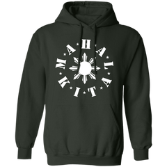 Mahal Kita In Circle Sun Unisex Pullover Hoodie
