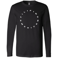 Filipino American Unisex Jersey Long Sleeve T-Shirt