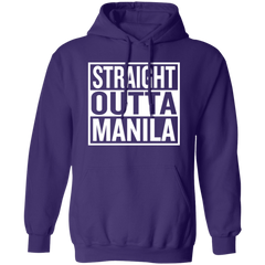 Straight Outta Manila Unisex Pullover Hoodie