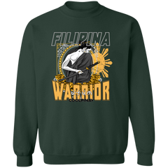 Filipina Warrior Samurai Unisex Crewneck Pullover Sweatshirt