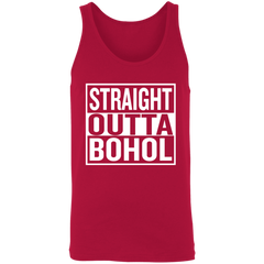 Straight Outta Bohol Unisex Cotton Tank Top