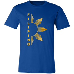 Filipino Half Sun Unisex Jersey T-Shirt