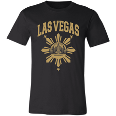 Las Vegas with Sun and Stars Unisex Jersey T-Shirt