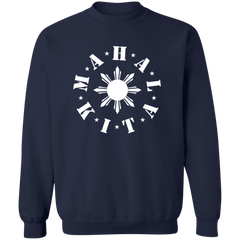 Mahal Kita In Circle Sun Unisex Crewneck Pullover Sweatshirt