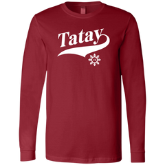 Number One Tatay Mens Jersey Long Sleeve T-Shirt