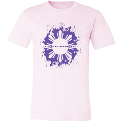 CoolPinoy Ube Splash Unisex Jersey T-Shirt