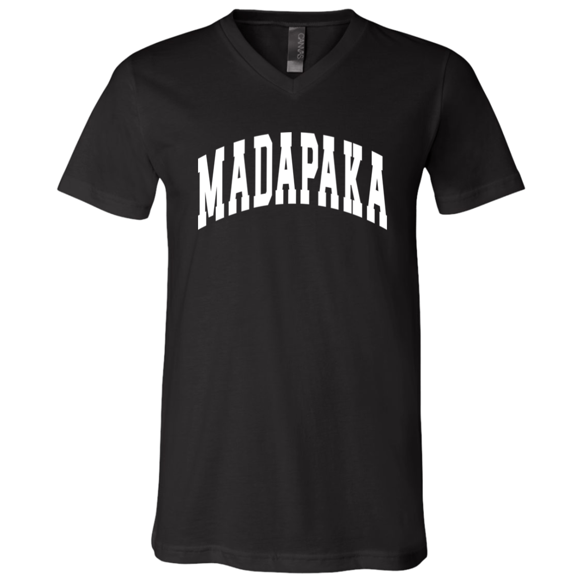 Madapaka Unisex Jersey V-Neck T-Shirt
