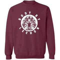 Body By Lechon Circle Unisex Crewneck Pullover Sweatshirt
