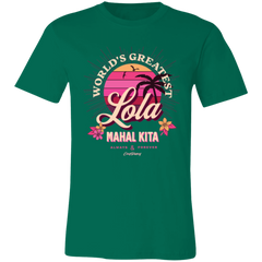 Worlds Greatest Lola Unisex Jersey T-Shirt