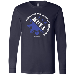 Matalino Mapagmahal Kuya Mens Jersey Long Sleeve T-Shirt