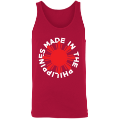 Made in the Philippines Red Sun Unisex Cotton Tank Top
