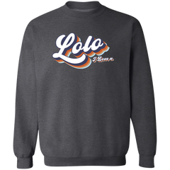 Lolo I Love U Unisex Crewneck Pullover Sweatshirt