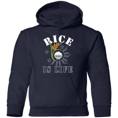 RIce is Life Seeds Unisex Youth Pullover Hoodie