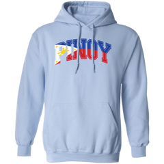 Pinoy with Flag Embedded Unisex Pullover Hoodie