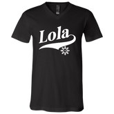 Number One Lola Unisex Jersey V-Neck T-Shirt