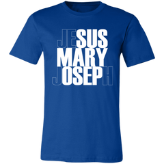 Jesus Mary Joseph Unisex Jersey T-Shirt