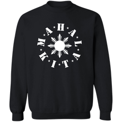 Mahal Kita In Circle Sun Unisex Crewneck Pullover Sweatshirt