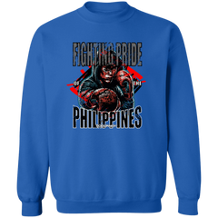 Fighting Pride Of The Philippines Boxing Unisex Crewneck Pullover Sweatshirt