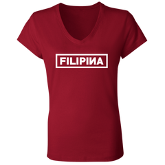 Filipina BP Ladies' Jersey V-Neck T-Shirt