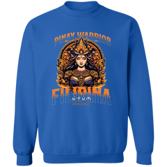 Pinay Warrior Filipina Unisex Crewneck Pullover Sweatshirt