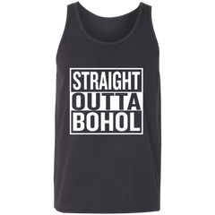 Straight Outta Bohol Unisex Cotton Tank Top