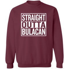 Straight Outta Bulacan Unisex Crewneck Pullover Sweatshirt