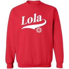 Number One Lola Unisex Crewneck Pullover Sweatshirt