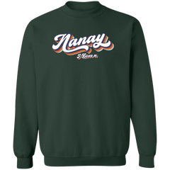 Nanay I Love U Unisex Crewneck Pullover Sweatshirt