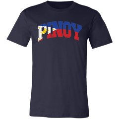 Pinoy with Flag Embedded Unisex Jersey T-Shirt