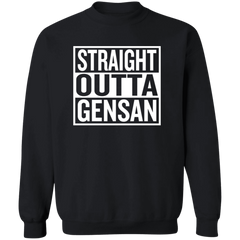 Straight Outta Gensan Unisex Crewneck Pullover Sweatshirt