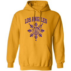 Los Angeles with Sun and Stars Unisex Pullover Hoodie