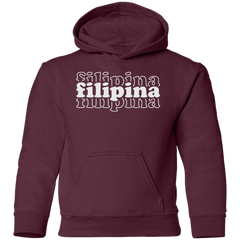 Filipina Triple Youth Pullover Hoodie