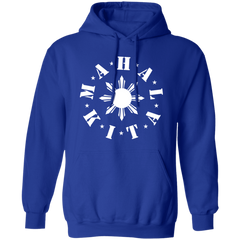 Mahal Kita In Circle Sun Unisex Pullover Hoodie