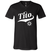 Number One Tito Unisex Jersey V-Neck T-Shirt
