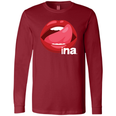 Tongue Ina Unisex Jersey Long Sleeve T-Shirt