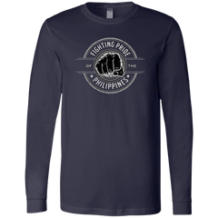 Fighting Pride Of The Philippines Unisex Jersey Long Sleeve T-Shirt