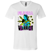 Filipina Warrior Psychadelic Unisex Jersey V-Neck T-Shirt
