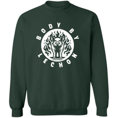 Body By Lechon Circle Unisex Crewneck Pullover Sweatshirt