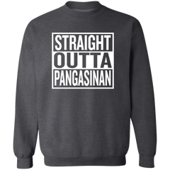 Straight Outta Pangasinan Unisex Crewneck Pullover Sweatshirt