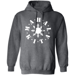 Mahal Kita In Circle Sun Unisex Pullover Hoodie