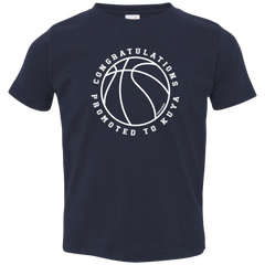 Congratulations Promoted To Kuya Toddler Jersey T-Shirt