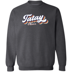 Tatay I Love U Unisex Crewneck Pullover Sweatshirt