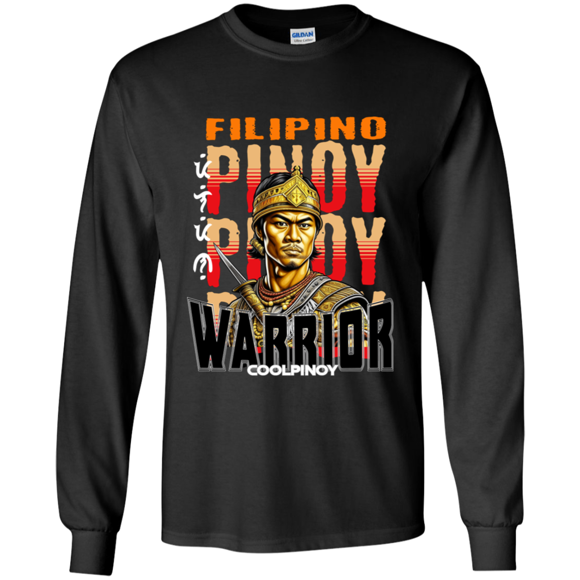 Filipino Warrior King Youth Long Sleeve T-Shirt