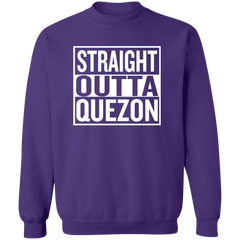 Straight Outta Quezon Unisex Crewneck Pullover Sweatshirt